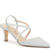 Hot Nina Briny Pump Silver Metallic