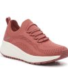 New Skechers Bobs Sparrow 2.0 Allegiance Crew Slip-On Sneaker Rose