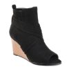 Wholesale Journee Collection Sabeena Wedge Bootie Black