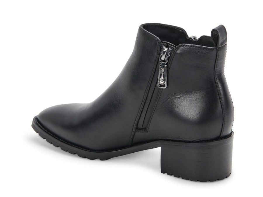 Hot Blondo USA Samara Waterproof Bootie Black Leather