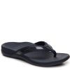 Clearance Vionic Tide Ii Flip Flop Navy Patent