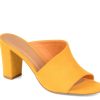 Online Journee Collection Allea Sandal Mustard Yellow