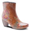 Online L'Artiste by Spring Step Folka Bootie Brown