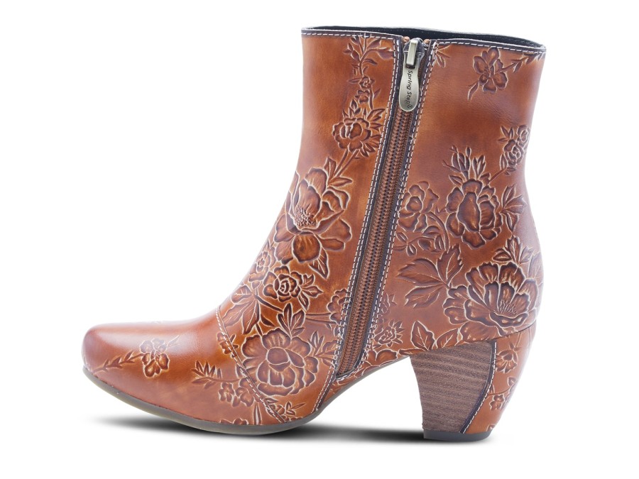 Online L'Artiste by Spring Step Folka Bootie Brown