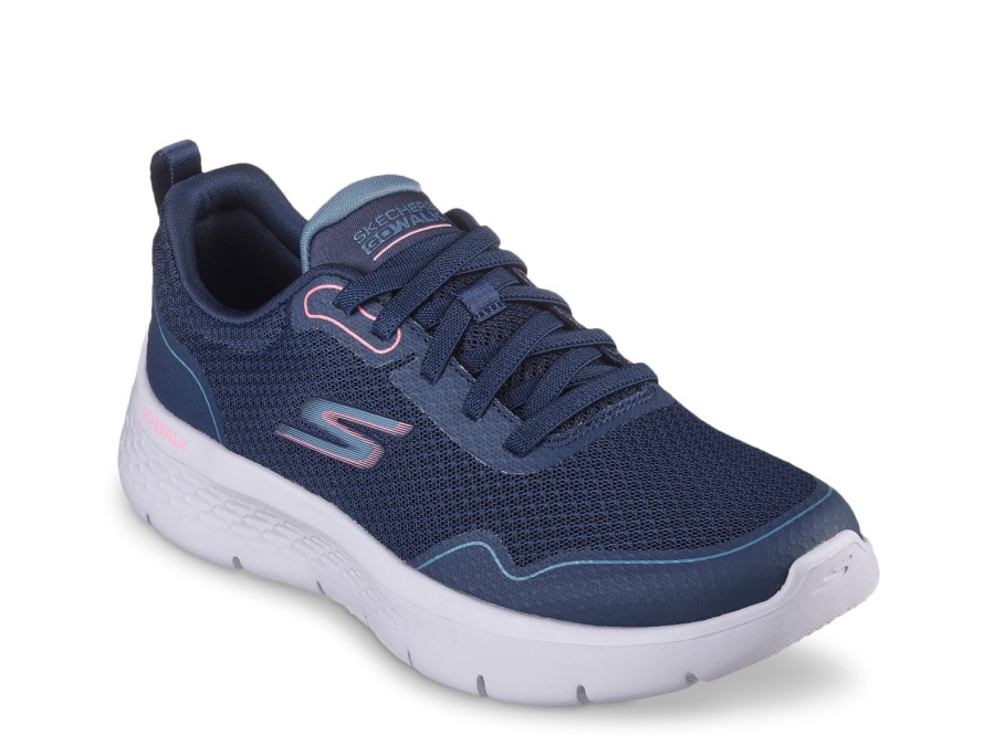 Best Skechers Go Walk Flex Night Galaxy Sneaker - Women'S Navy