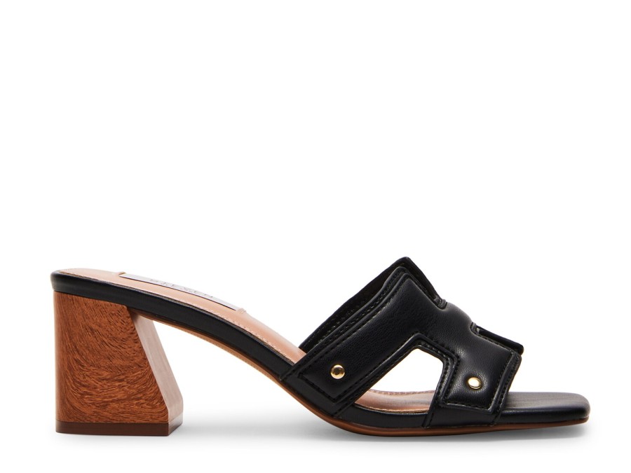 New STEVEN NEW YORK Amari Sandal Black