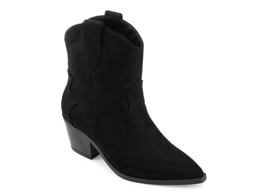 Clearance Journee Collection Becker Bootie Black