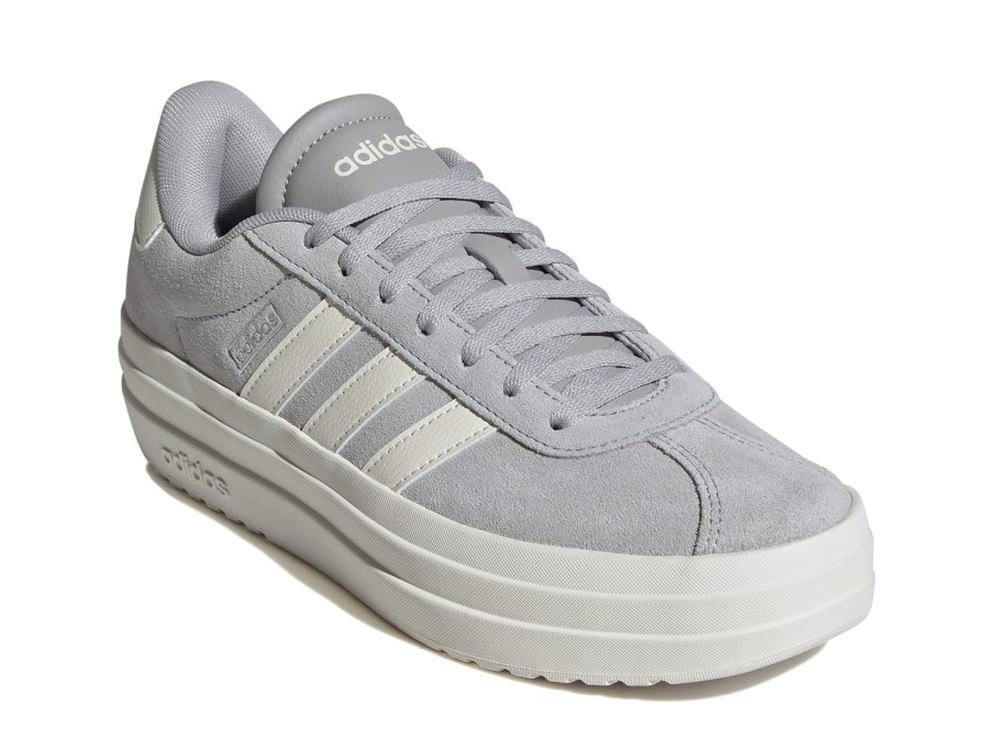 Clearance adidas Vl Court Bold Sneaker - Women'S Grey/Off White