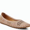 Clearance Spring Step Kenyetta Flat Taupe