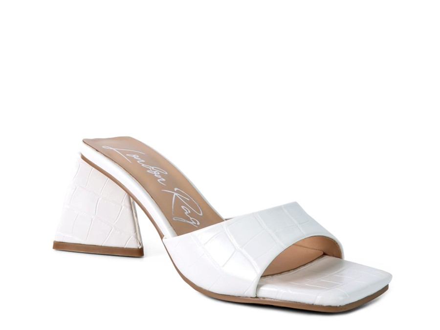 Wholesale London Rag Trinity Sandal White