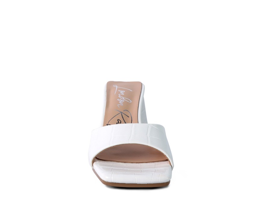 Wholesale London Rag Trinity Sandal White