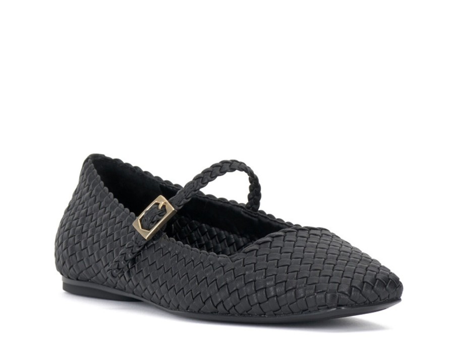 Clearance Vince Camuto Vinley Ballet Flat Black