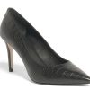 Clearance her by ANTHONY VEER Edith Pump Black Snake Print