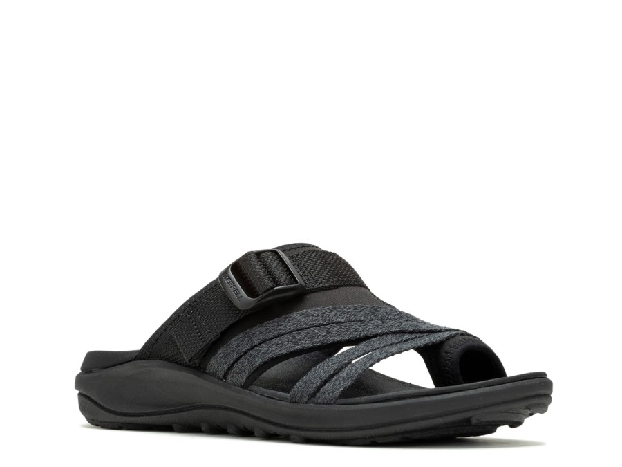 Wholesale Merrell District 4 Post Sandal Black