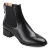 New Journee Collection Chayse Bootie Black