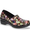 Hot Easy Works by Easy Street Lyndee Slip-On Black/Multicolor Paisley