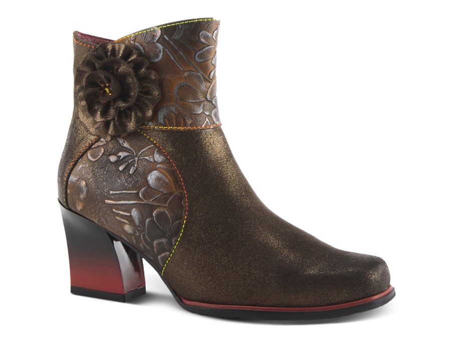 Clearance L'Artiste by Spring Step Zinna Bootie Bronze