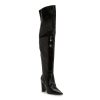 Clearance Vince Camuto Minnada Over-The-Knee Boot Black Patent