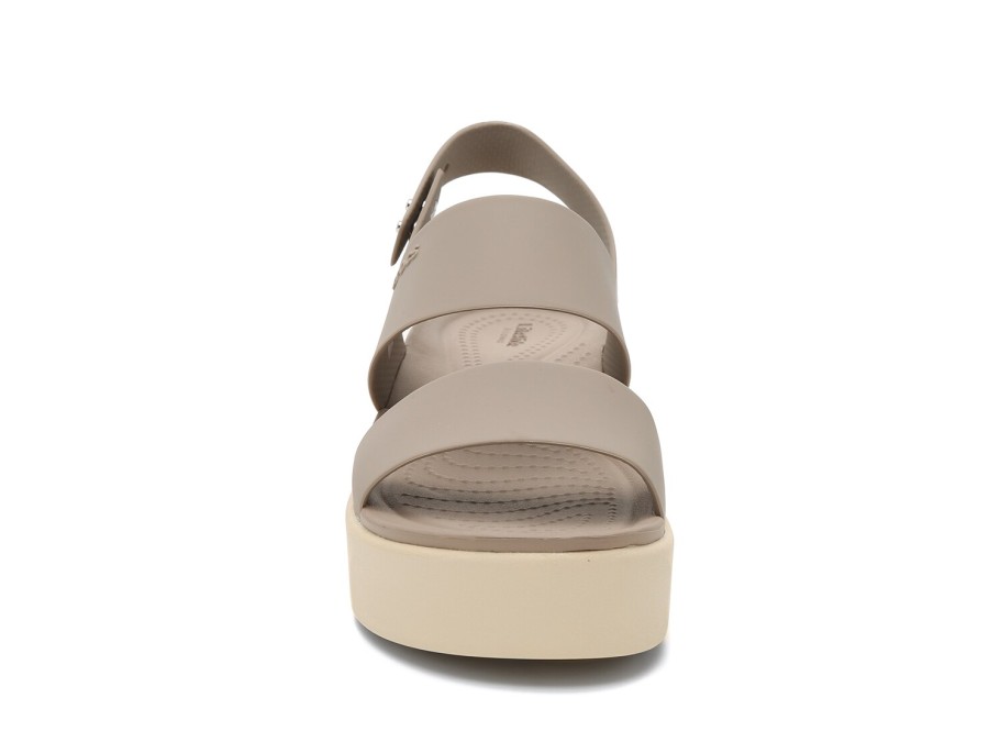 Online Crocs Brooklyn Low Wedge Sandal - Women'S Grey