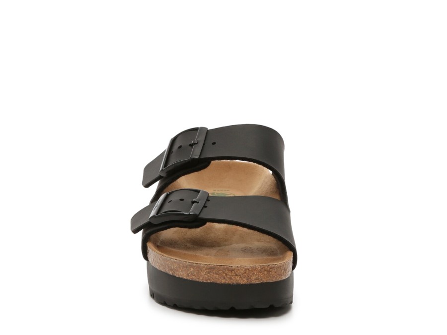 New Birkenstock Papillio By Birkenstock Arizona Platform Slide Sandal - Women'S Black