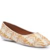 Clearance Gentle Souls Eugene Ballet Flat Cognac/Multicolor