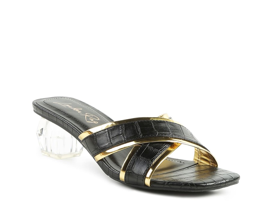 New London Rag Stellar Sandal Black