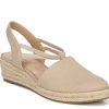 Clearance LifeStride Katrina Espadrille Wedge Sandal Beige