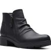 Wholesale Clarks Hearth Dove Bootie Black