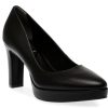 Clearance Anne Klein Jovanna Pump Black Leather