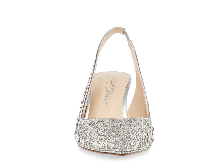 Best Betsey Johnson Mya Pump Silver Metallic