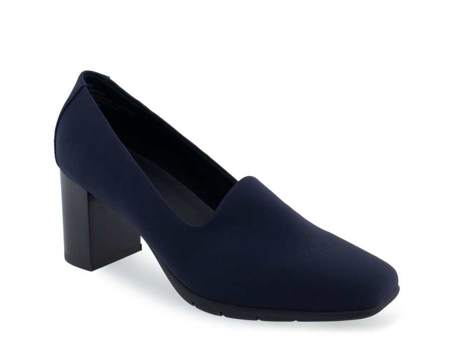 Clearance Aerosoles Midnight Pump Navy