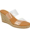 Online Andre Assous Bella Wedge Sandal Clear