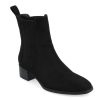 New Journee Collection Wrenley Bootie Black