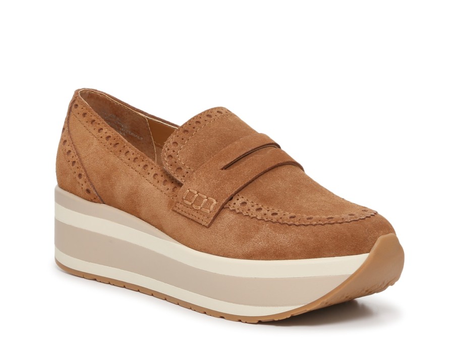 Hot Dolce Vita Janine Platform Sneaker Tan