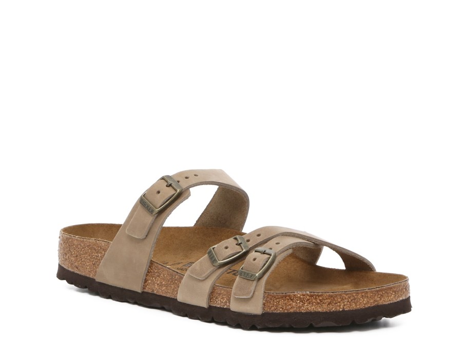 Clearance Birkenstock Franca Sandal - Women'S Dark Brown