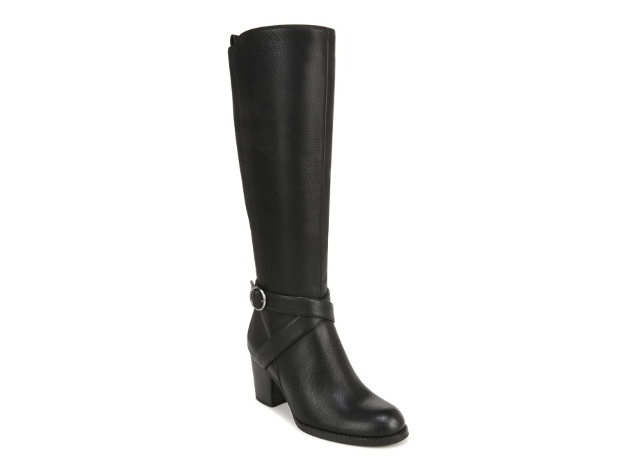 Wholesale SOUL Naturalizer Triya Riding Boot Black