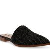 Clearance STEVEN NEW YORK Valera Mule Black Raffia