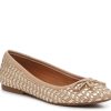 Online Lucky Brand Sargena Ballet Flat Dusty Sand Blush/Gold Metallic