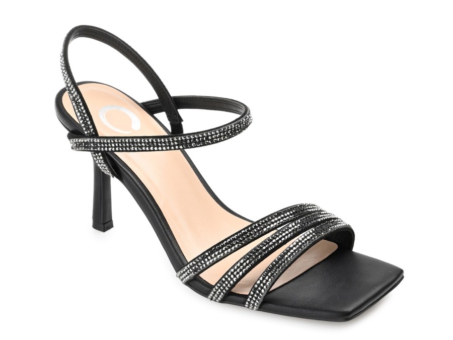 Hot Journee Collection Coraa Sandal Black