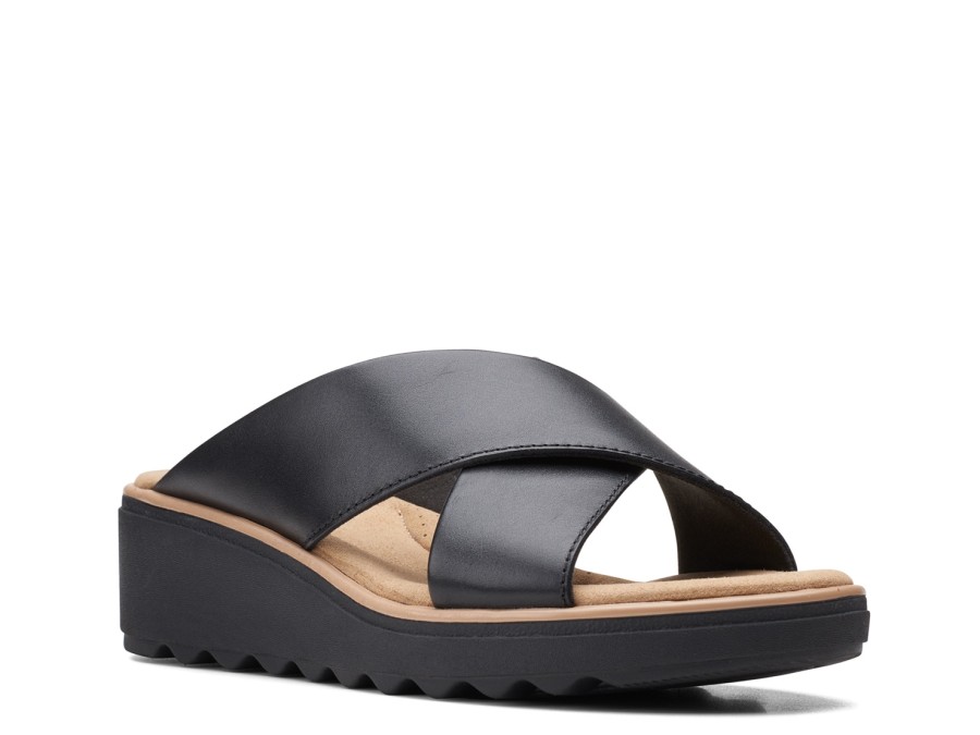 Hot Clarks Jillian Gem Sandal Black