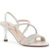 New Nina Lourdes Sandal Silver Metallic