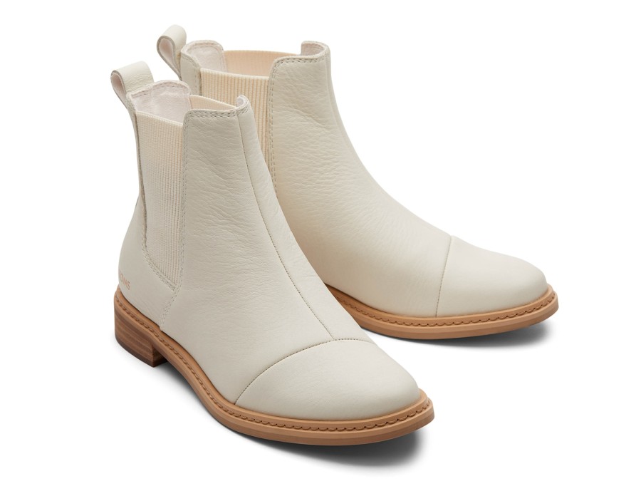 Online TOMS Charlie Chelsea Boot Natural Beige