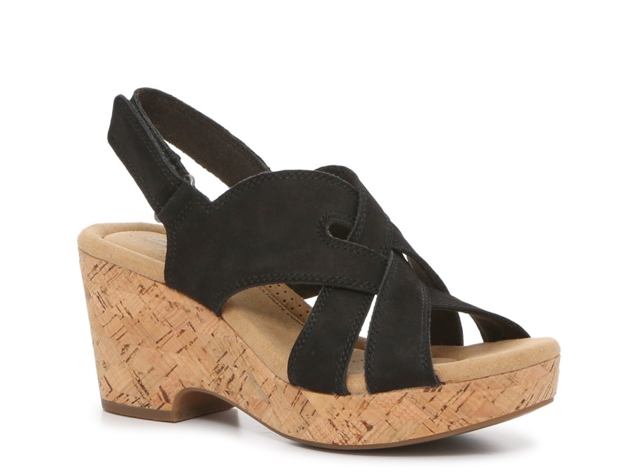 Online Clarks Giselle Flora Sandal Black