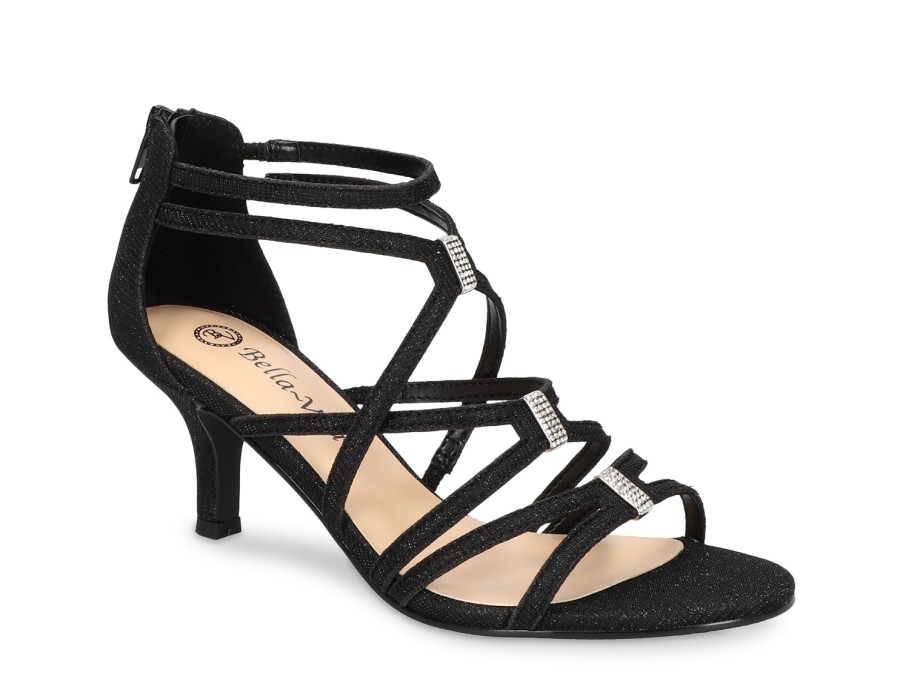 Online Bella Vita Karlette Sandal Black Glitter