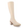 Wholesale Journee Collection Alondra Wide Calf Platform Boot Cream