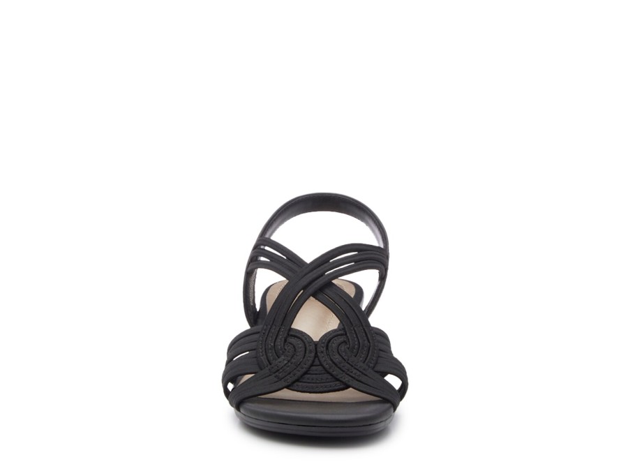 Best Impo Ravi Wedge Sandal Black