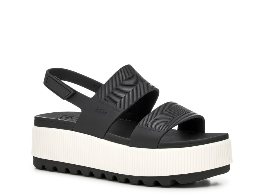 Best Reef Water Vista Platform Sandal Black