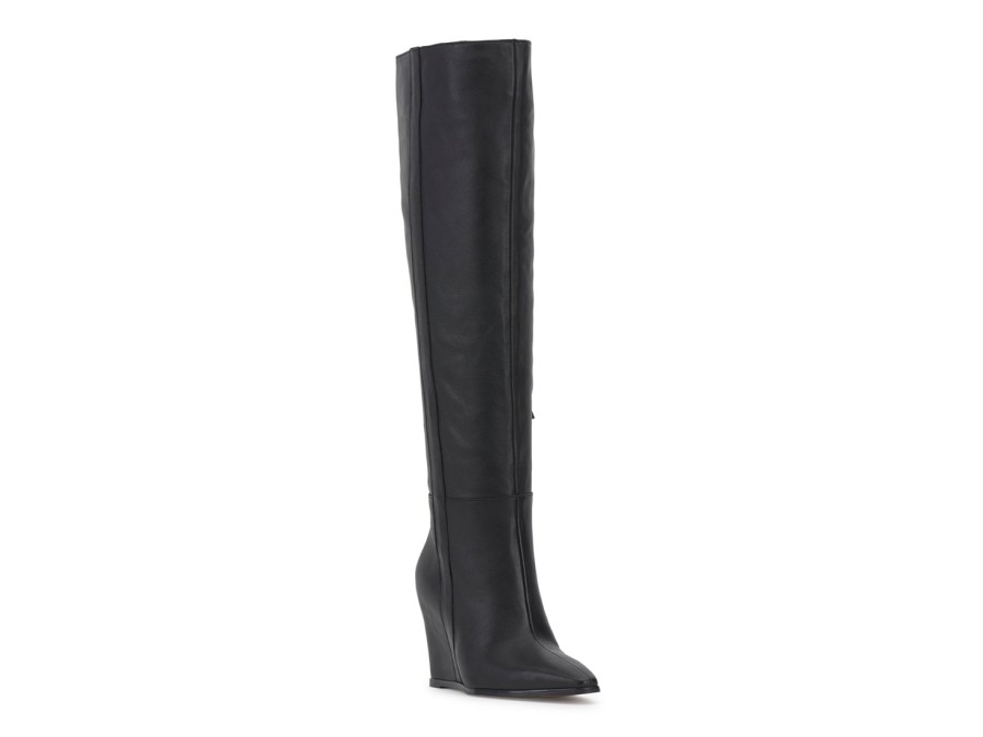 Online Vince Camuto Tiasie Over-The-Knee Boot Black