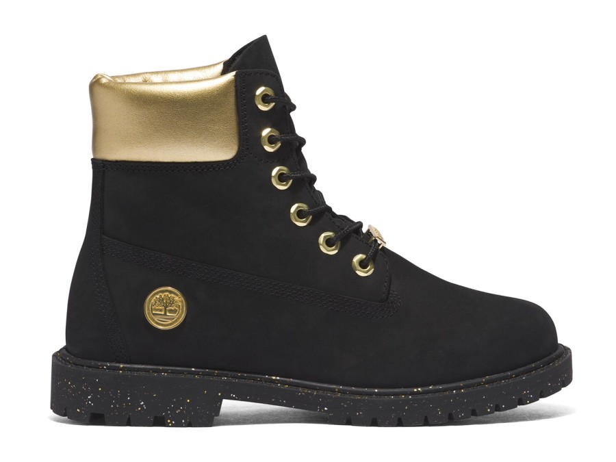 Hot Timberland Premium Heritage Bootie Black