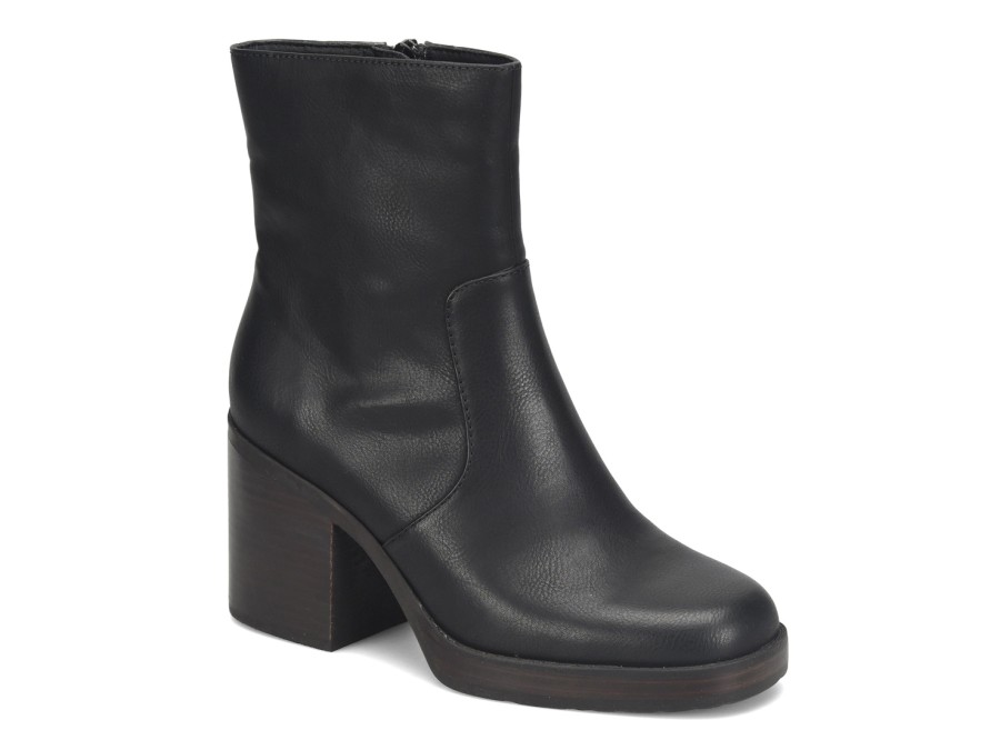 Online Korks Kyra Platform Bootie Black